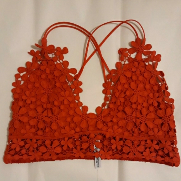 Free People Miss Dazie Crochet Lace Bralet… - Picture 12 of 16